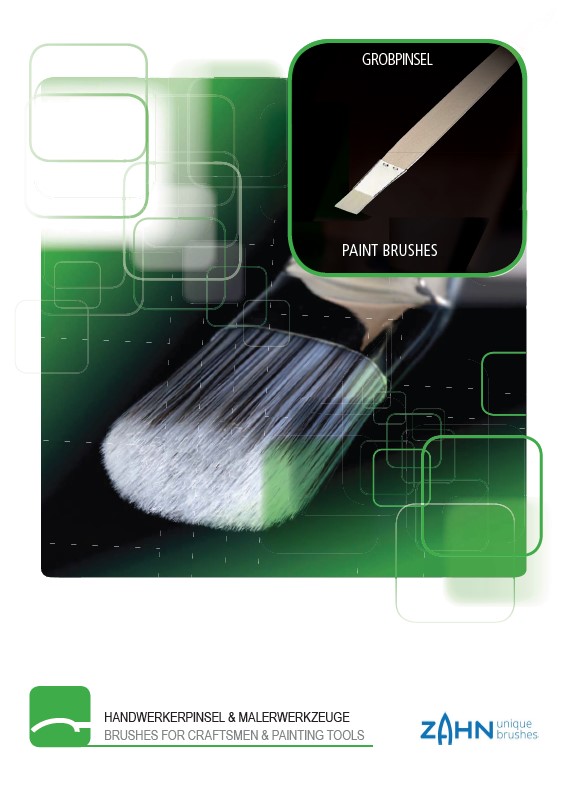 Catalogue Large painting brushes