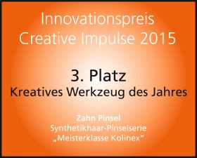 Brush series Meisterklasse Kolinex awarded 3rd prize 2015