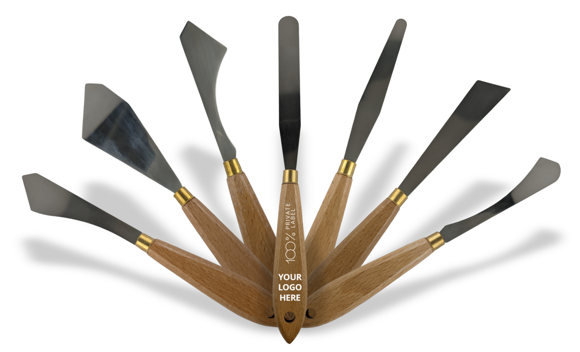 Shaping knives in various shapes with your logo