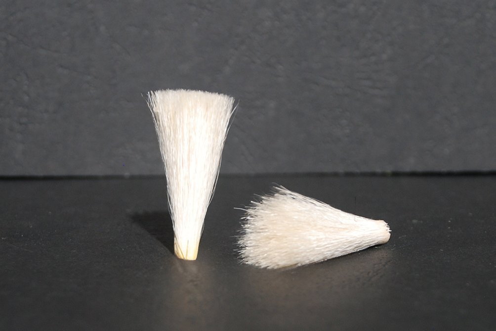 Haarbündel brush tuft Ziegenhaar Naturhaar