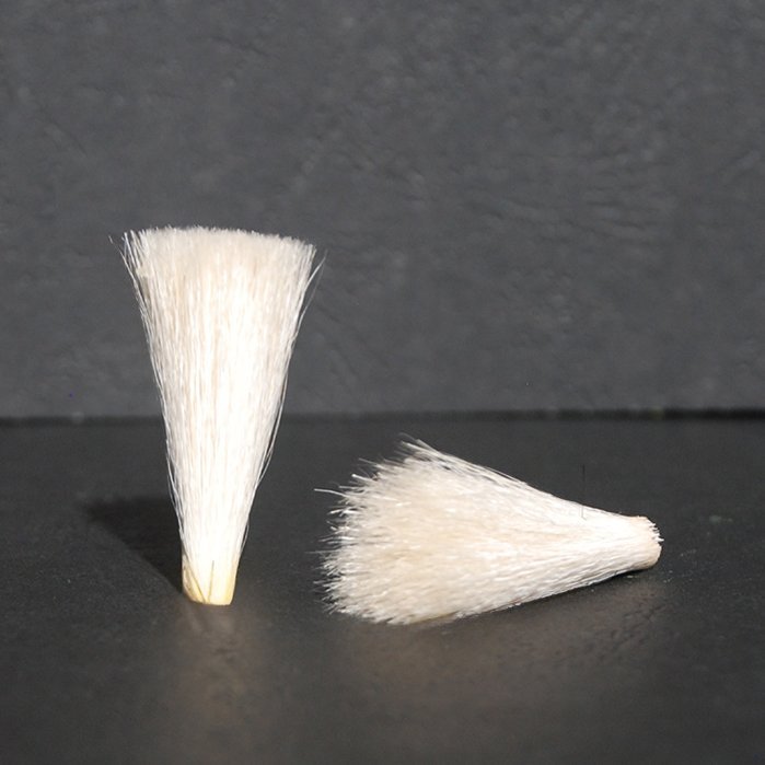 Haarbündel brush tuft Ziegenhaar Naturhaar