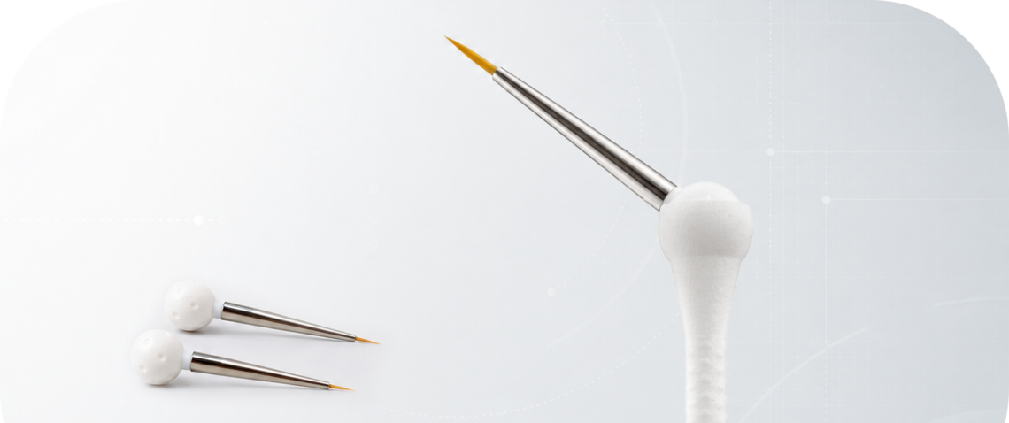 Replaceable brush heads ORBEX