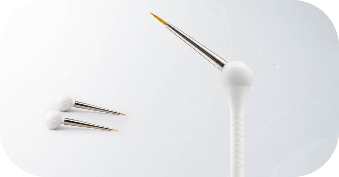 Replaceable brush heads ORBEX