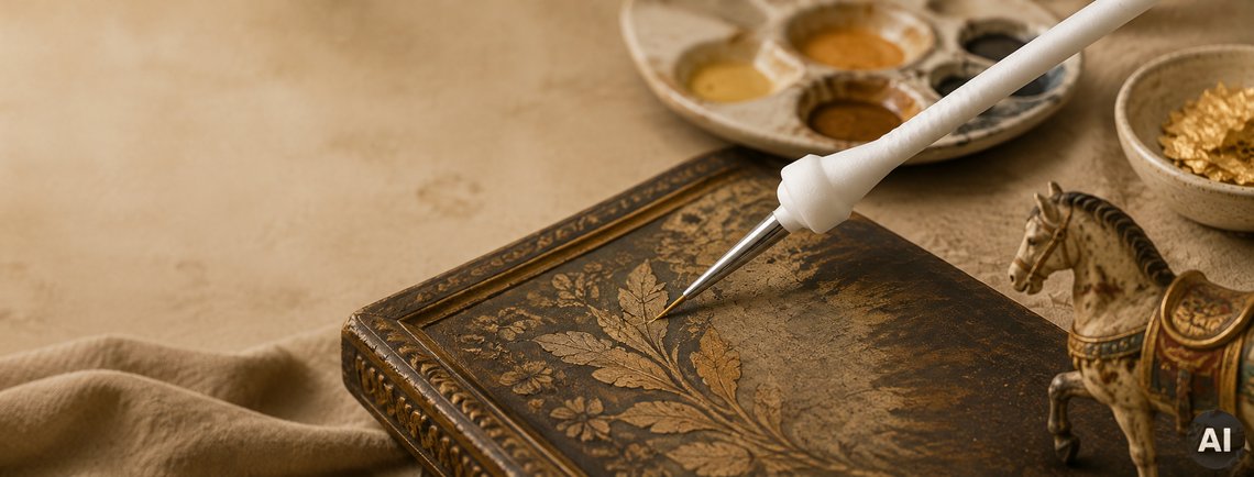 ORBEX brush for fine restoration work