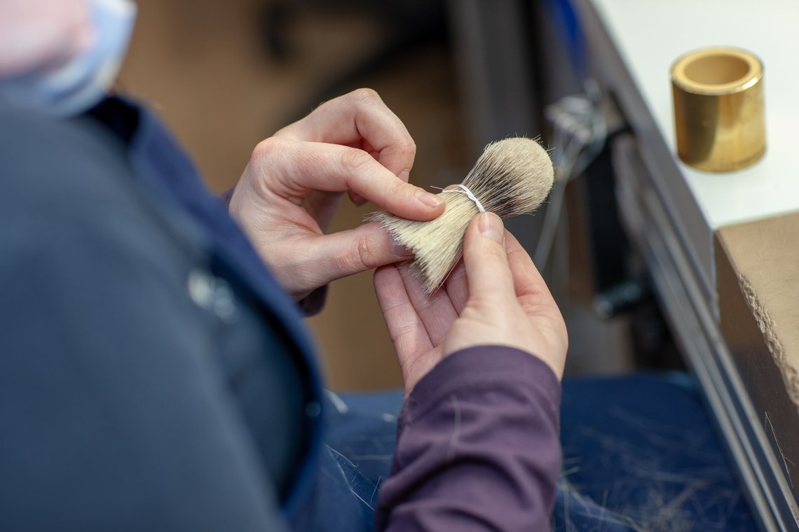 Shaving brushes handmade in Germany