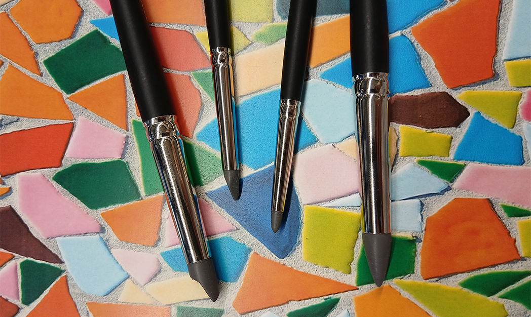 Verschiedene Silikon Rundpinsel