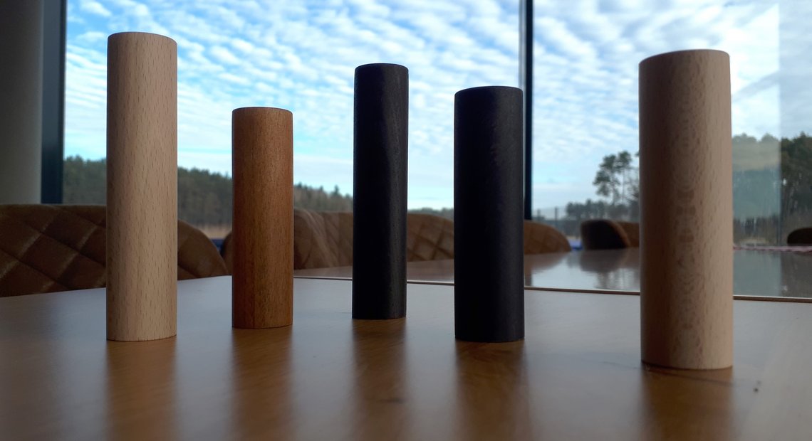 wooden handles for barista brushes