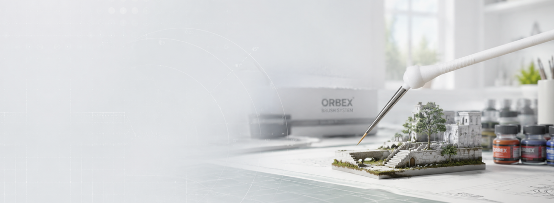 ORBEX Pinsel mit Klicksystem