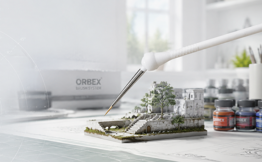 ORBEX Pinsel mit Klicksystem