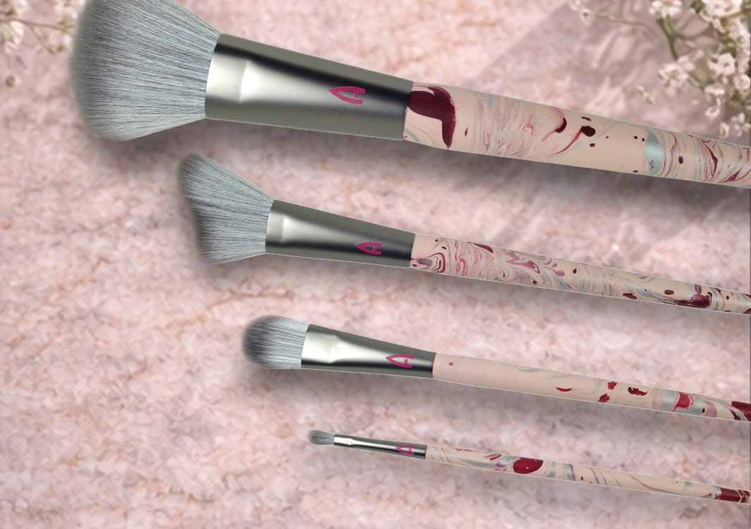 AMARENI Makeup-Pinsel: vegan, pflanzenbasiert, hergestellt in Deutschland