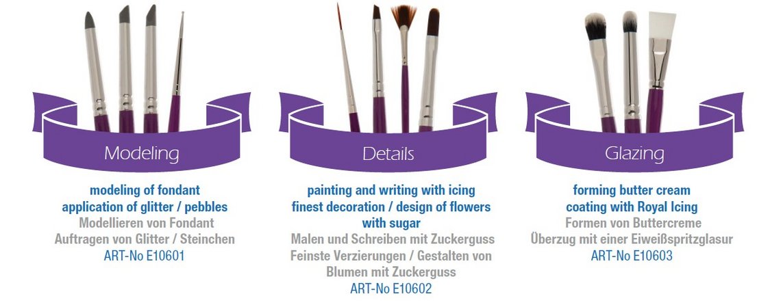 Cake Decoration brushes