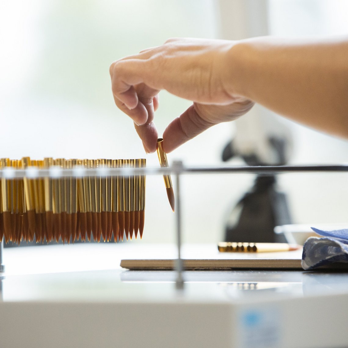 Pinselproduktion in Deutschland