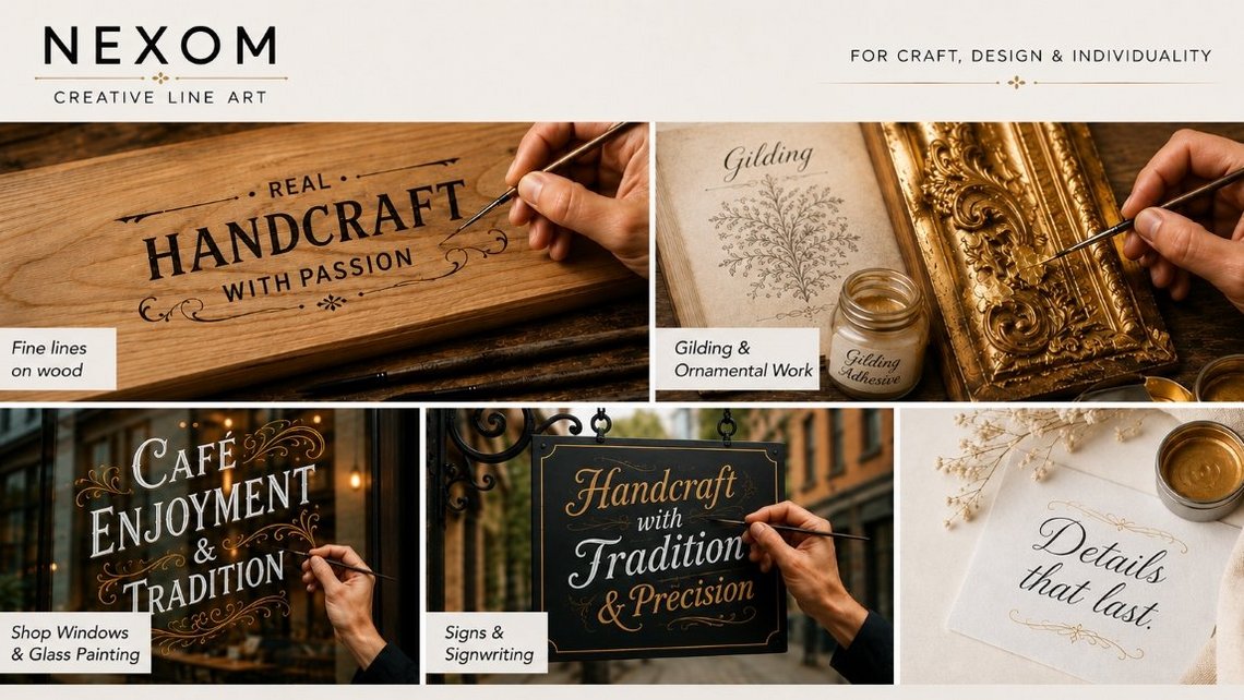 NEXOM brushes for professional craftsmen (ai)