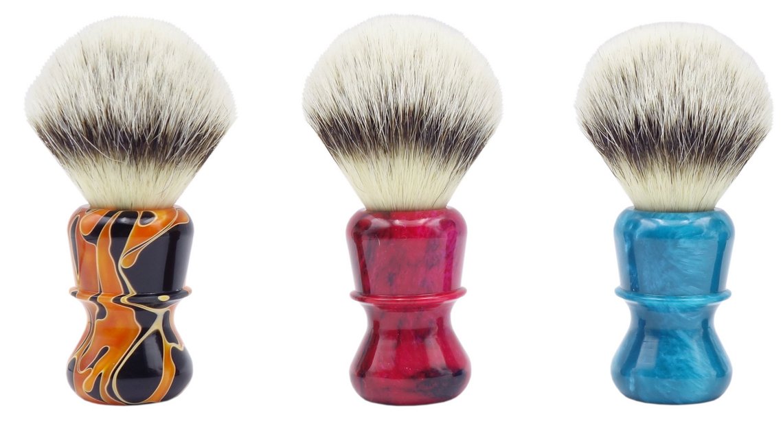 Vegan synthetic shaving brush 