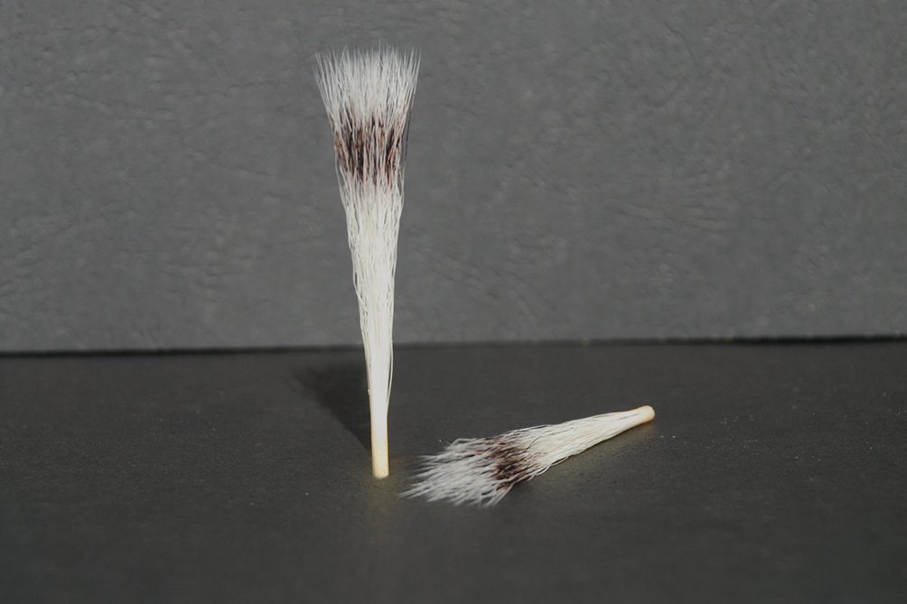 Hair bundles, brush tuft, synthetic fibre