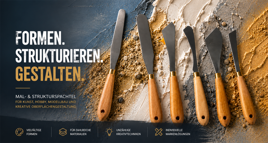 Spatex Formspachtel - formen, strukturieren, gestalten!