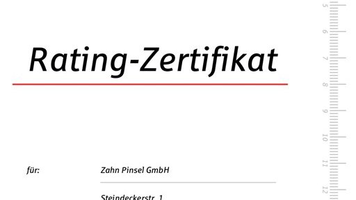 Sparkasse Rating Zertifikat