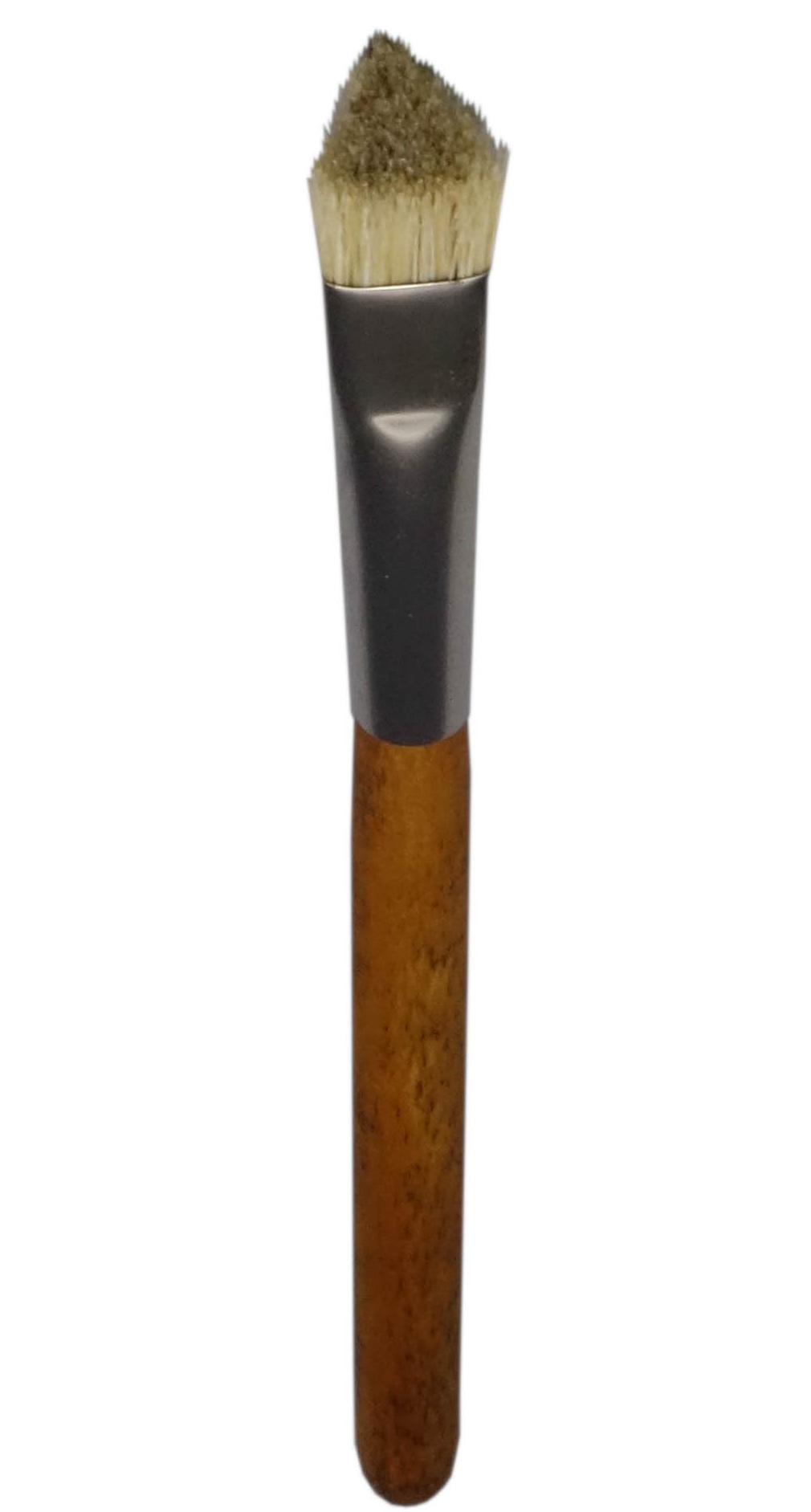 Spray Brush aus Naturborsten, Dreieckszwinge, nachhaltiger Holzstiel