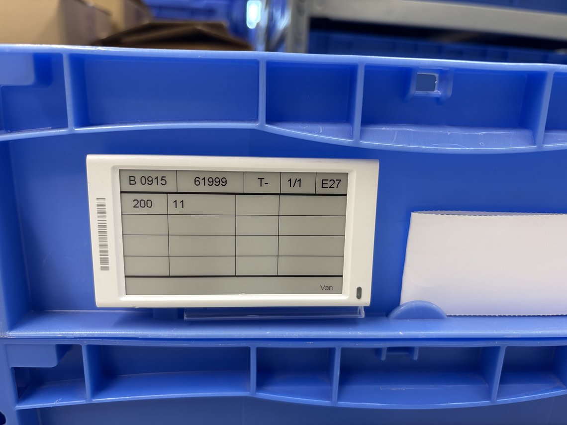 Digitales Smart Label