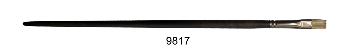 Meisterklasse VISIA Flachpinsel 9817, verfügbare Größen: 2, 4, 6, 8, 10, 12, 14, 16, 18, 20, 22, 24, 28