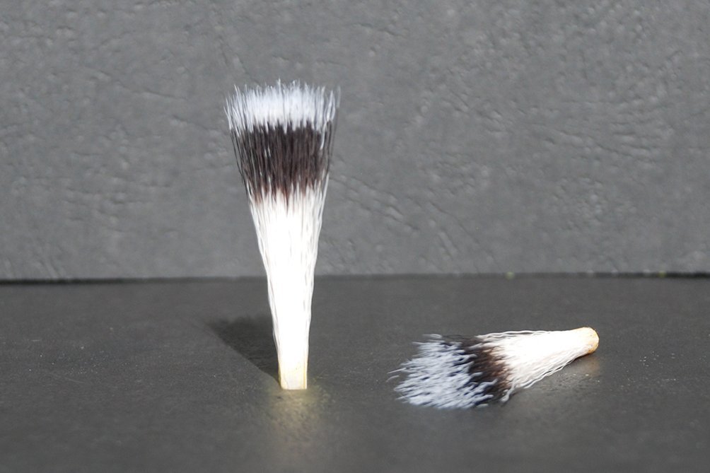 Haarbündel brush tuft Synthetikfaser Dachsimitation
