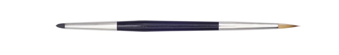 D65092 Doppelpinsel: Schichtpinsel und Rubber Kegel